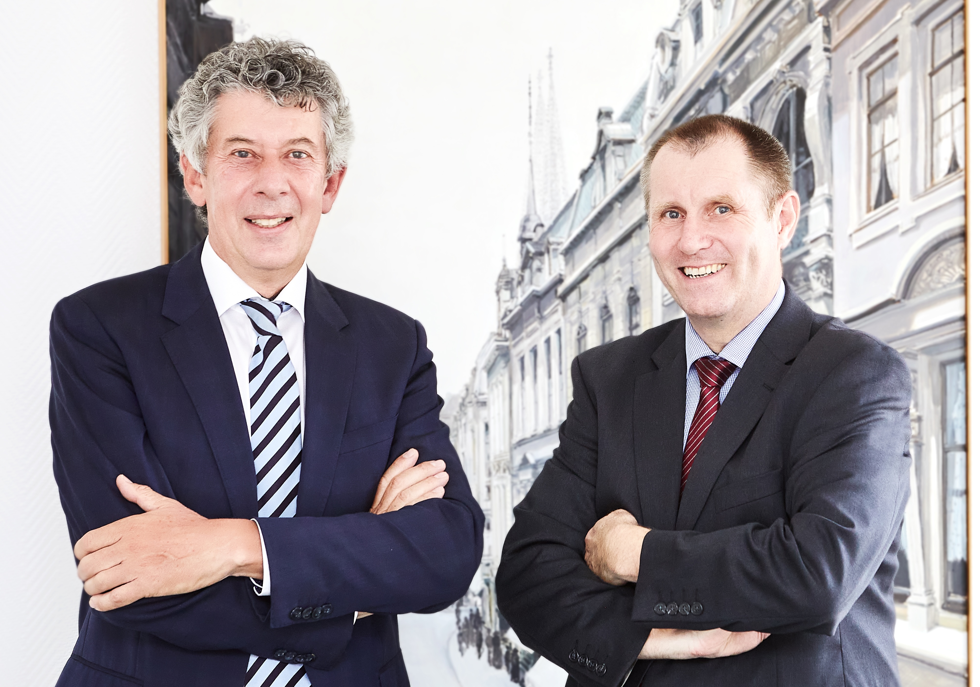 Herr Kuthe und Herr Becker